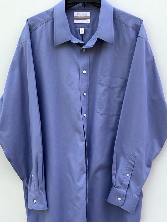 Roundtree & Yorke Other - Roundtree & Yorke Gold Label Men’s Dress Shirt in Periwinkle- 18 1/2 - 36 Tall